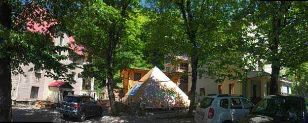 зима на Красной Поляне